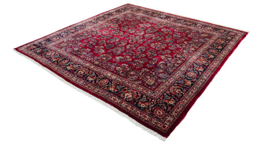 12x12 Vintage Fine Sarouk Square Carpet by Old New House® - product image 8 for Resin Society