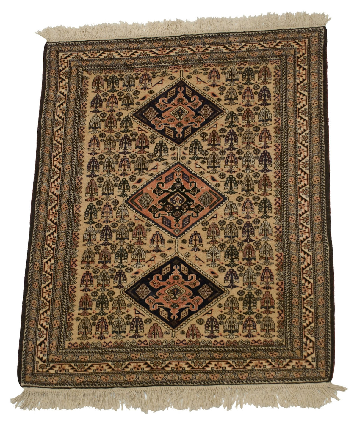 4.5x5.5 Vintage Ardebil Square Rug by Old New House® - product image 2 for Resin Society