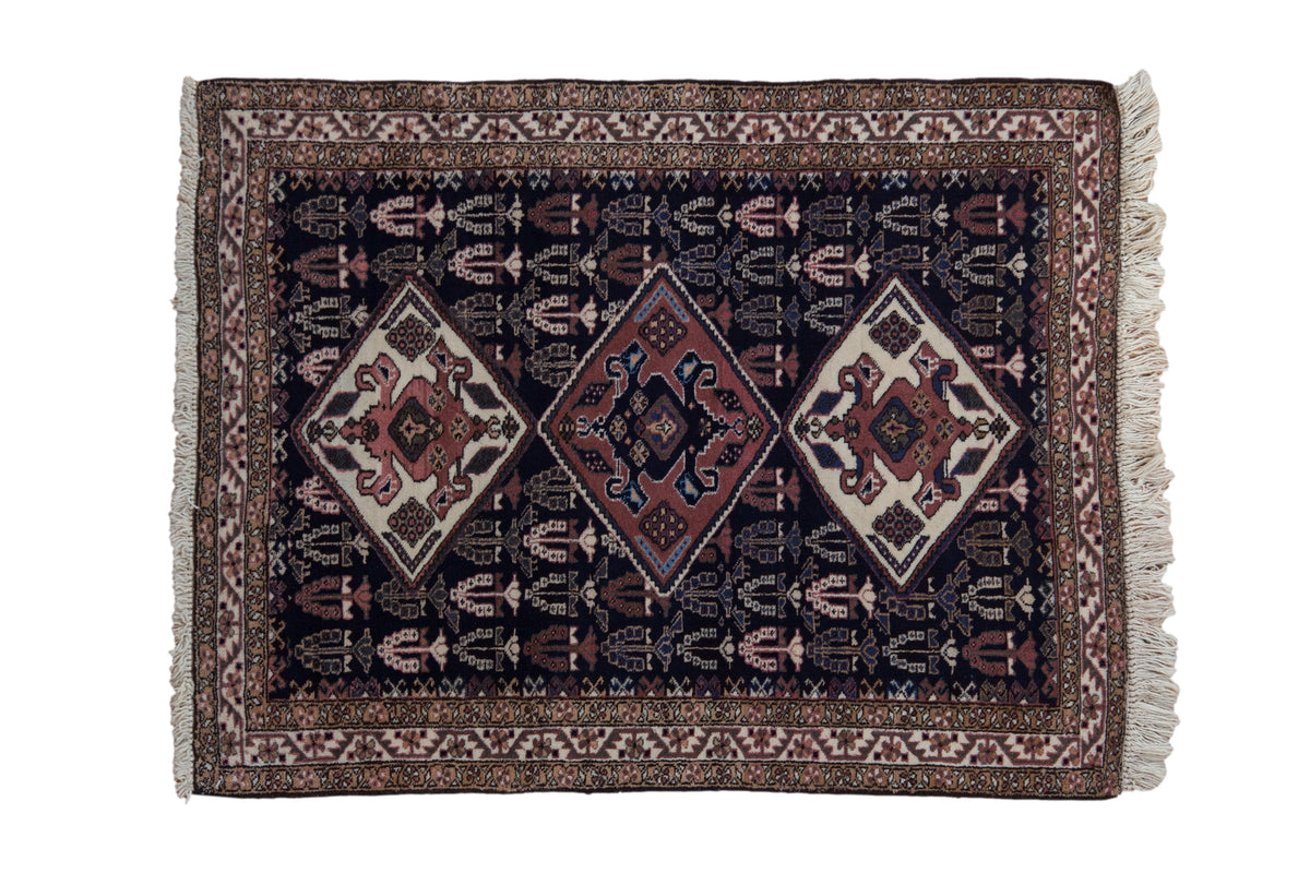 4x5 Vintage Ardebil Rug by Old New House® - main product image for Resin Society