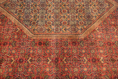 10x14 Vintage Tea Washed Indian Bijar Design Carpet by Old New House® - product image 6 for Resin Society