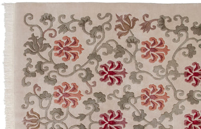 6x9 Vintage Indian Arts And Crafts Design Carpet by Old New House® - product image 4 for Resin Society