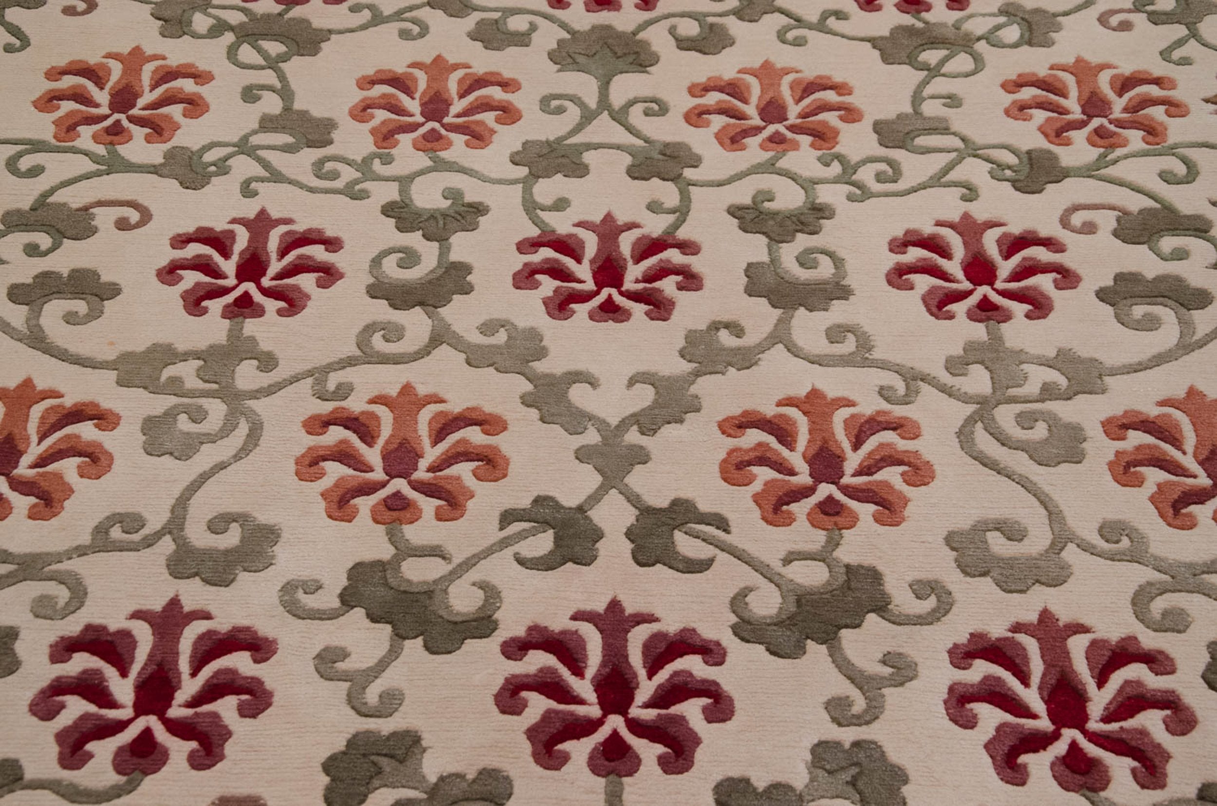6x9 Vintage Indian Arts And Crafts Design Carpet by Old New House® - product image 5 for Resin Society