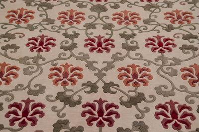 6x9 Vintage Indian Arts And Crafts Design Carpet by Old New House® - product image 5 for Resin Society