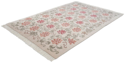 6x9 Vintage Indian Arts And Crafts Design Carpet by Old New House® - product image 8 for Resin Society