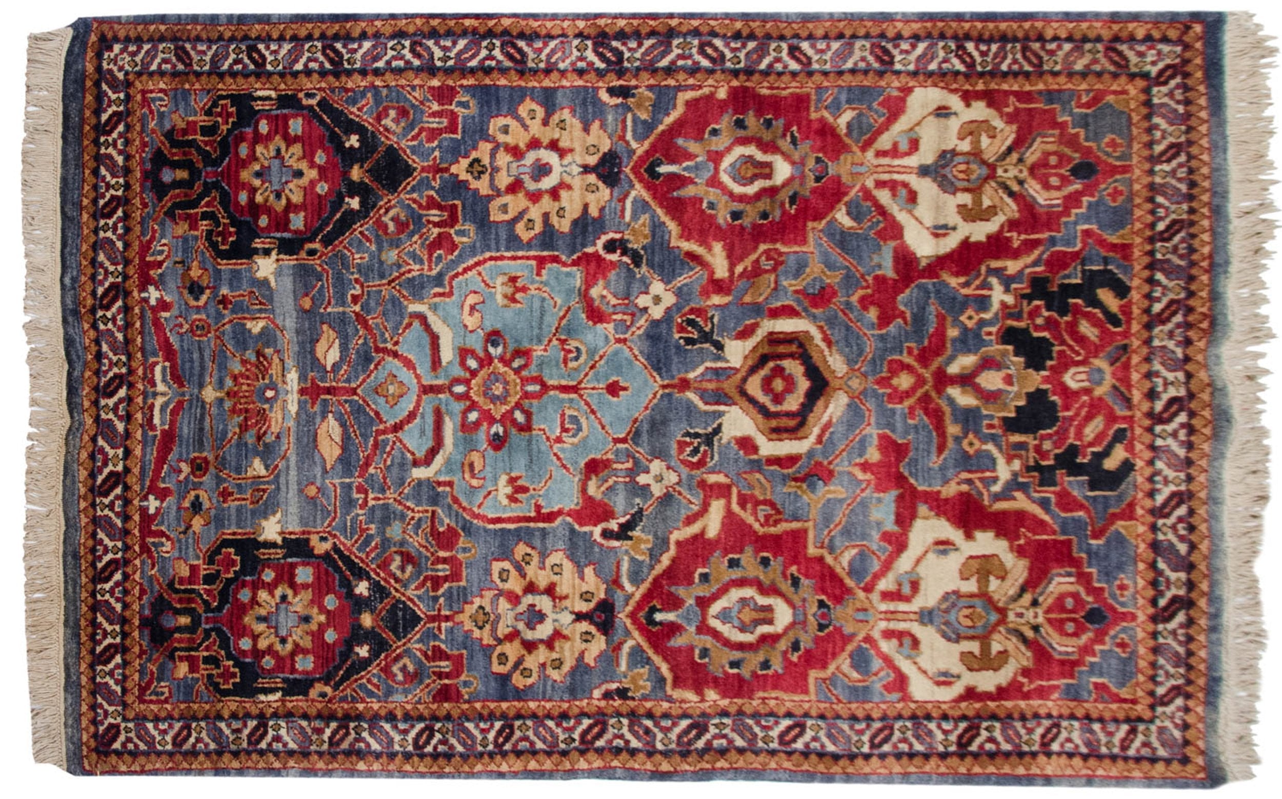 4x6 Vintage Agra Rug by Old New House® - product image 6 for Resin Society