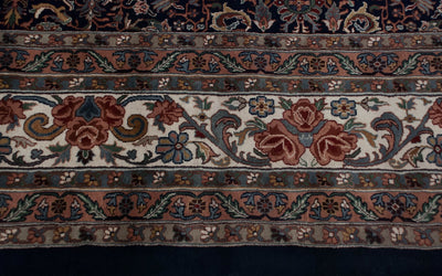 11.5x18 Vintage Indian Bijar Design Carpet by Old New House® - product image 5 for Resin Society