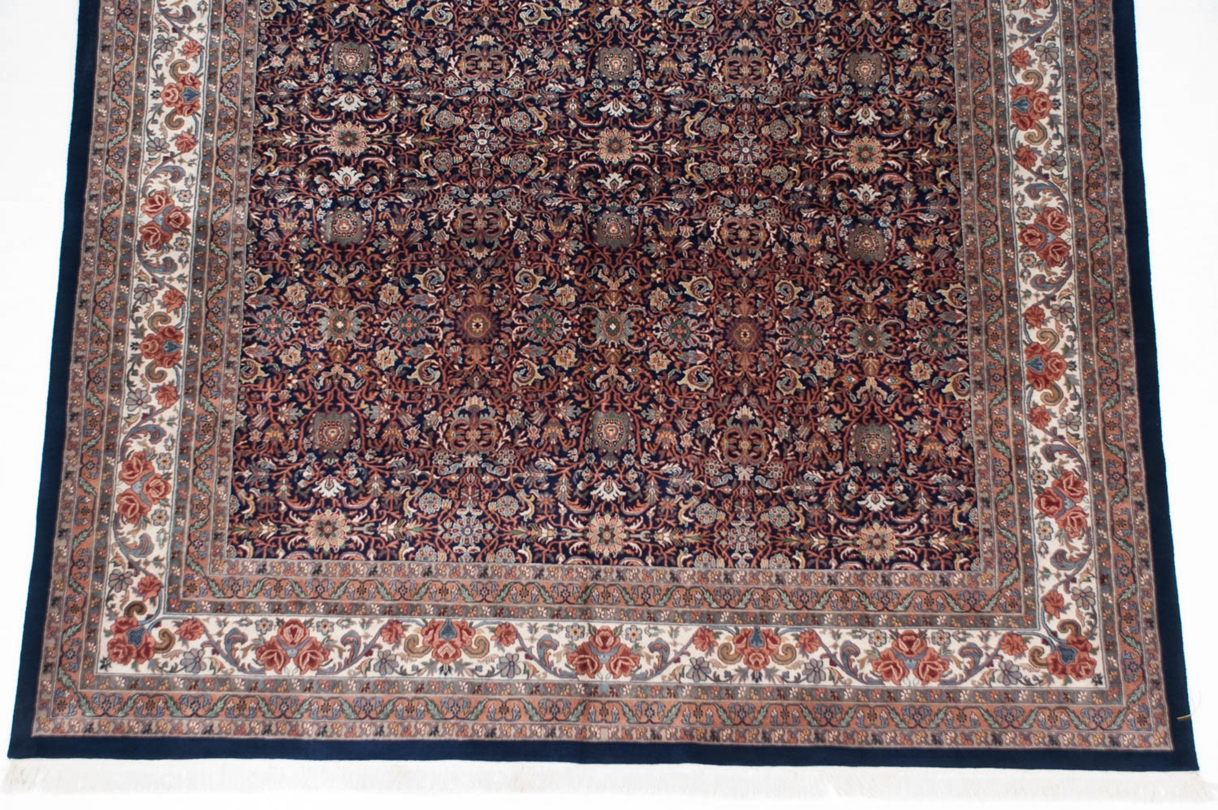 11.5x18 Vintage Indian Bijar Design Carpet by Old New House® - product image 6 for Resin Society