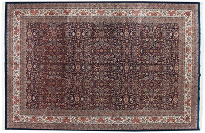 11.5x18 Vintage Indian Bijar Design Carpet by Old New House® - product image 7 for Resin Society