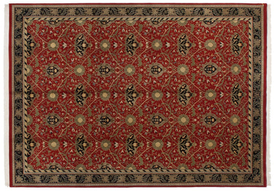 10x14 Vintage Indian William Morris Design Carpet by Old New House® - main product image for Resin Society
