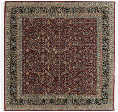 10x10 New Indian Tabriz Design Square Carpet by Old New House® - main product image for Resin Society