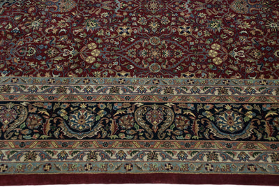 10x10 New Indian Tabriz Design Square Carpet by Old New House® - product image 3 for Resin Society