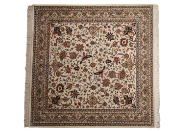 8x8 New Indian Isfahan Design Square Carpet by Old New House® - main product image for Resin Society
