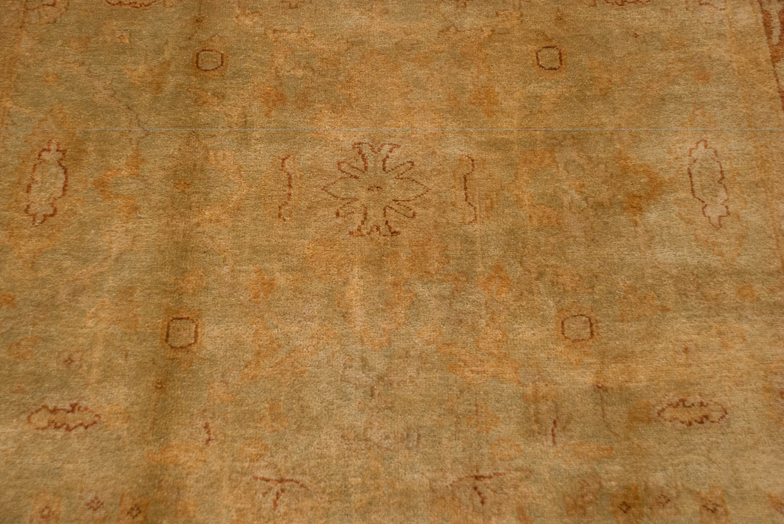 6x9 New Gold Wash Indian Oushak Design Carpet by Old New House® - product image 3 for Resin Society