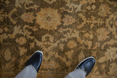 4x6 New Gold Wash Indian Oushak Design Rug by Old New House® - product image 3 for Resin Society