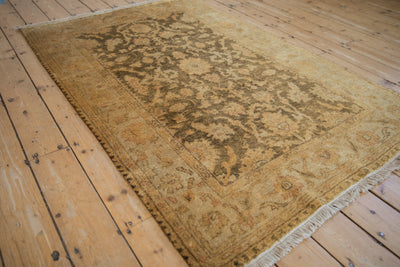 4x6 New Gold Wash Indian Oushak Design Rug by Old New House® - product image 5 for Resin Society