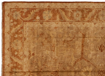 10x13.5 New Gold Wash Indian Oushak Design Carpet by Old New House® - product image 4 for Resin Society