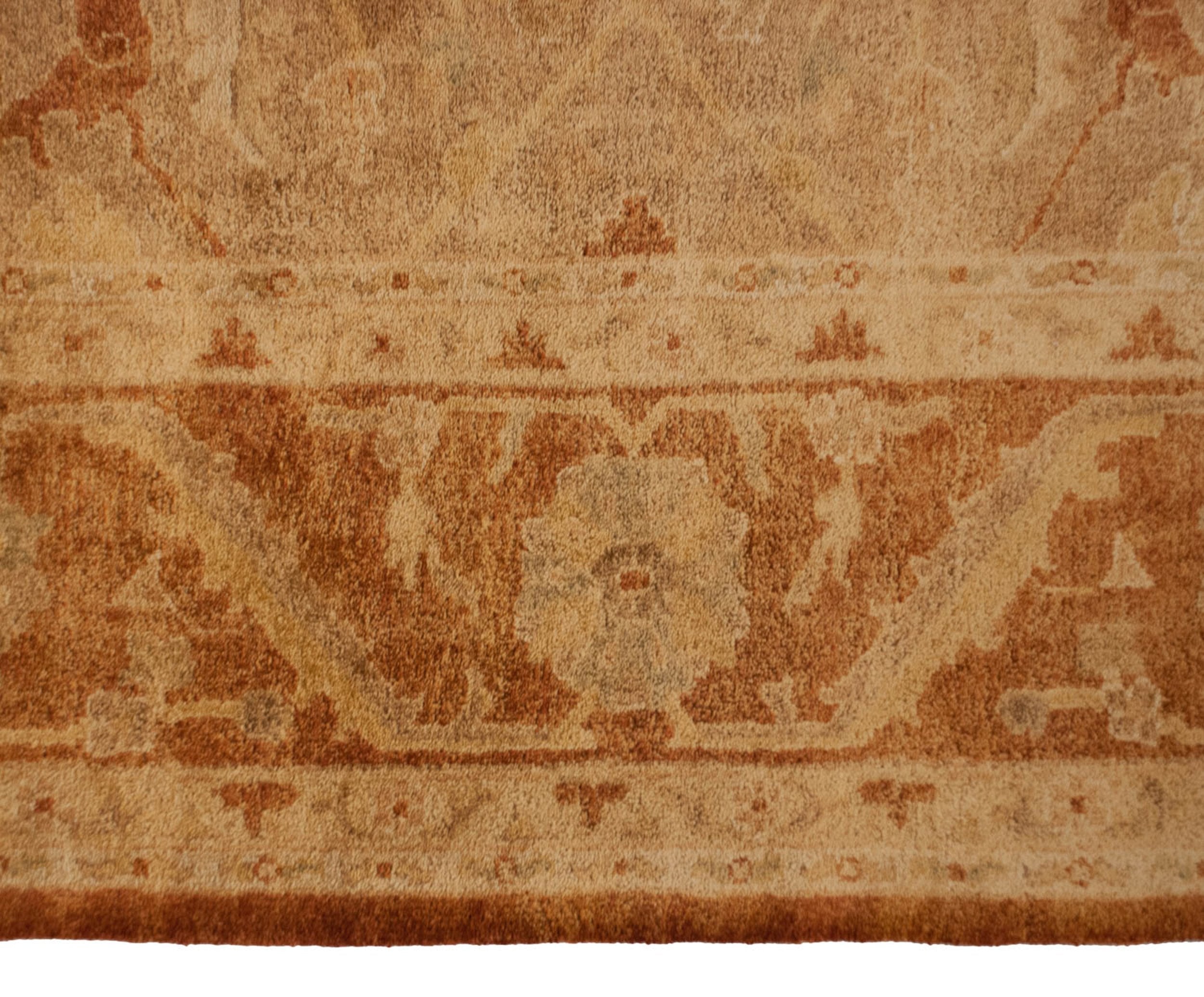 10x13.5 New Gold Wash Indian Oushak Design Carpet by Old New House® - product image 6 for Resin Society