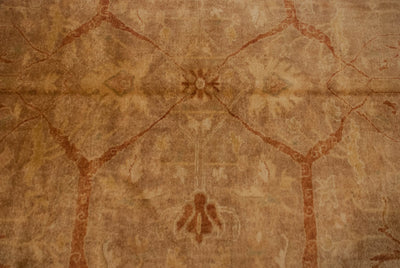 10x13.5 New Gold Wash Indian Oushak Design Carpet by Old New House® - product image 7 for Resin Society