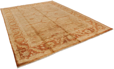 10x13.5 New Gold Wash Indian Oushak Design Carpet by Old New House® - product image 9 for Resin Society