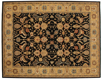 9x11.5 New Pakistani Sultanabad Design Carpet by Old New House® - main product image for Resin Society