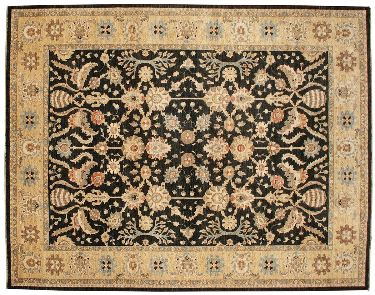 9x11.5 New Pakistani Sultanabad Design Carpet by Old New House® - product image 2 for Resin Society
