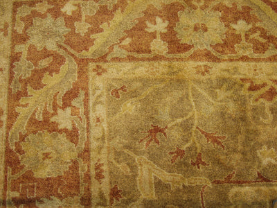 8x10 New Gold Wash Indian Oushak Design Carpet by Old New House® - product image 3 for Resin Society