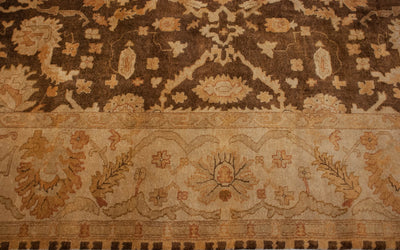 9x12 New Gold Wash Indian Oushak Design Carpet by Old New House® - product image 4 for Resin Society