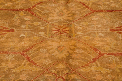 8x10 New Gold Wash Indian Oushak Design Carpet by Old New House® - product image 8 for Resin Society