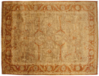 10x13.5 New Gold Wash Indian Oushak Design Carpet by Old New House® - product image 2 for Resin Society