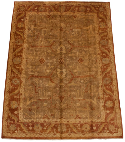10x13.5 New Gold Wash Indian Oushak Design Carpet by Old New House® - product image 3 for Resin Society