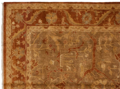 10x13.5 New Gold Wash Indian Oushak Design Carpet by Old New House® - product image 5 for Resin Society