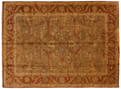 10x13.5 New Gold Wash Indian Oushak Design Carpet by Old New House® - product image 9 for Resin Society