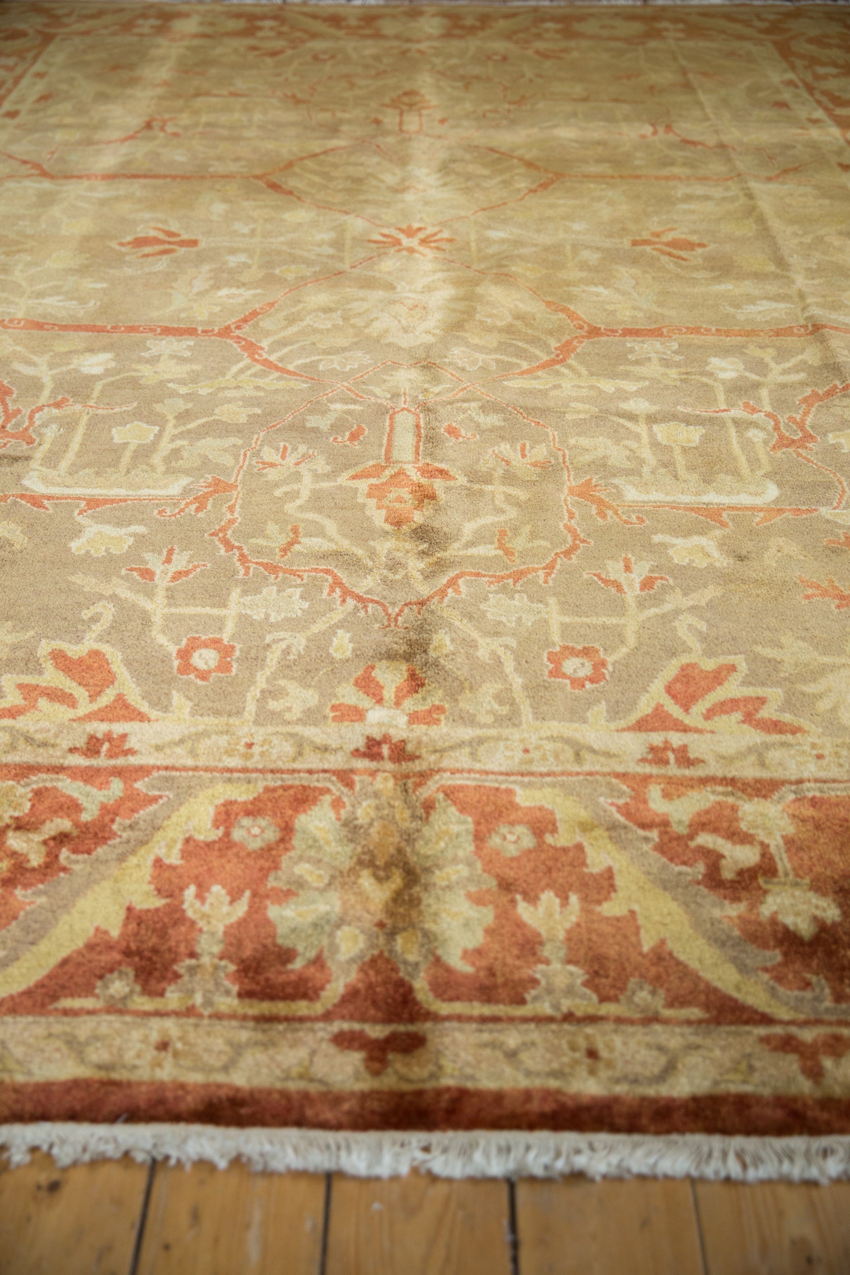8.5x11.5 New Gold Wash Indian Oushak Design Carpet by Old New House® - product image 4 for Resin Society