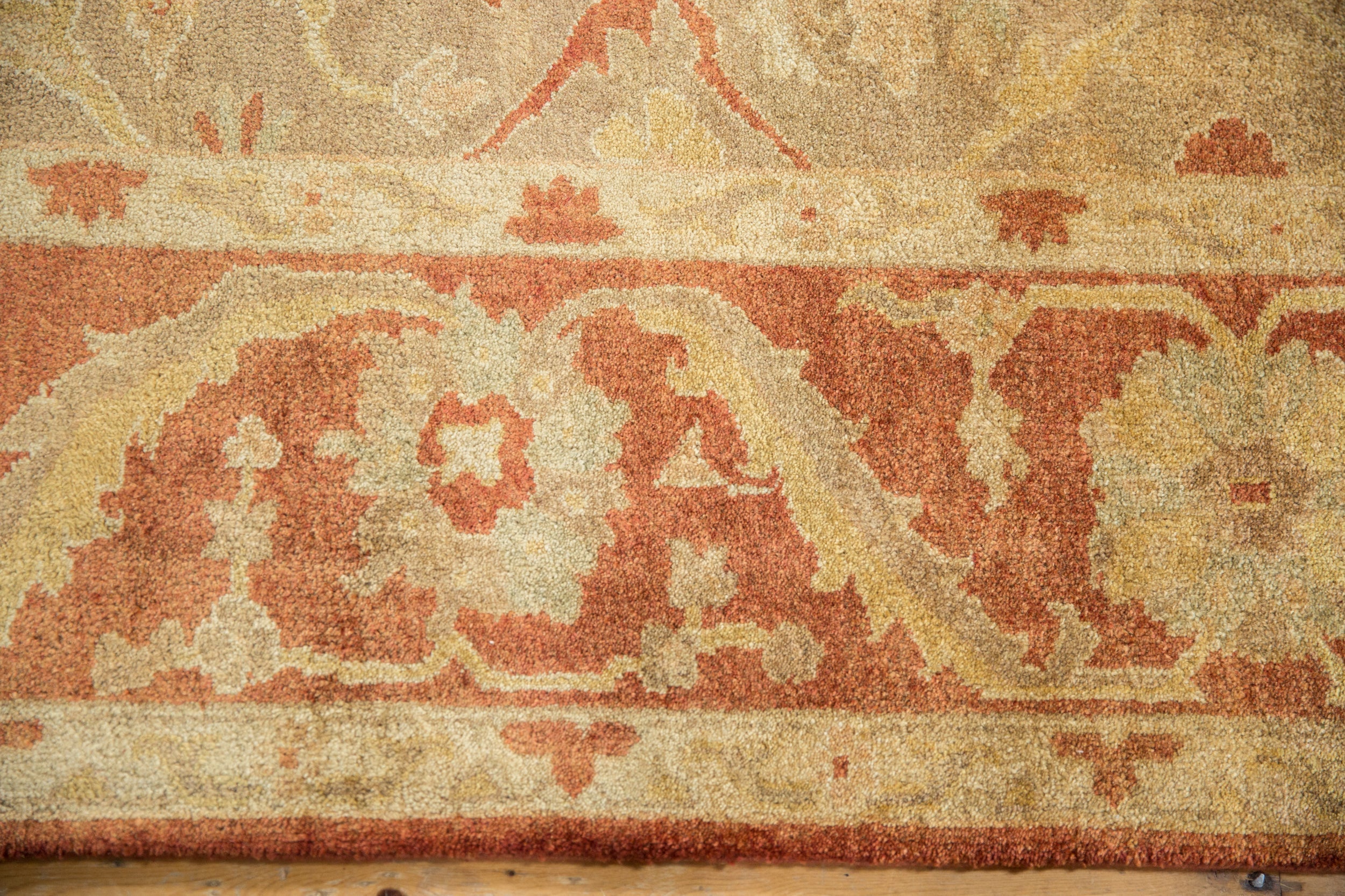 8.5x11.5 New Gold Wash Indian Oushak Design Carpet by Old New House® - product image 13 for Resin Society
