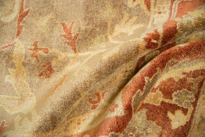 8.5x11.5 New Gold Wash Indian Oushak Design Carpet by Old New House® - product image 15 for Resin Society