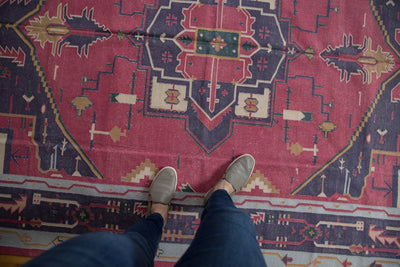6x9 Vintage Stone Wash Dhurrie Carpet by Old New House® - product image 2 for Resin Society