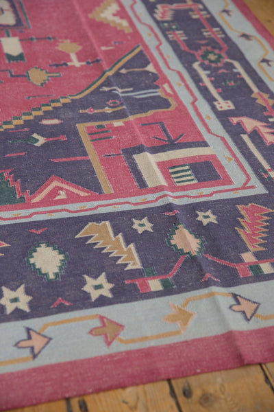 6x9 Vintage Stone Wash Dhurrie Carpet by Old New House® - product image 5 for Resin Society
