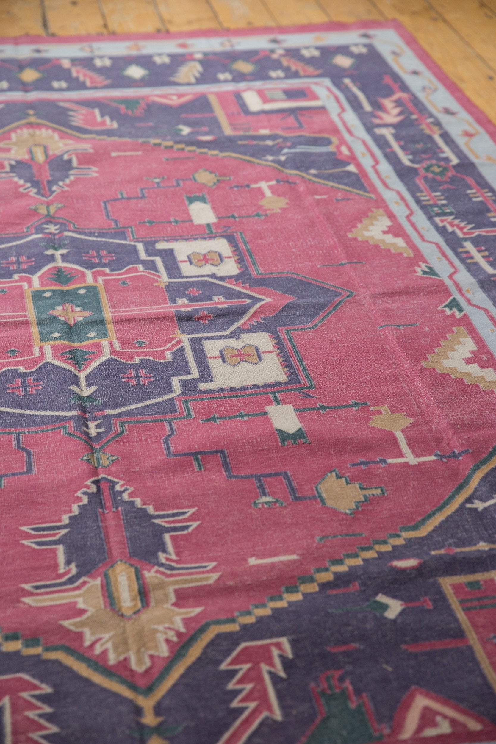 6x9 Vintage Stone Wash Dhurrie Carpet by Old New House® - product image 9 for Resin Society