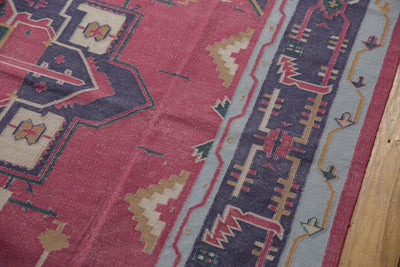 6x9 Vintage Stone Wash Dhurrie Carpet by Old New House® - product image 11 for Resin Society