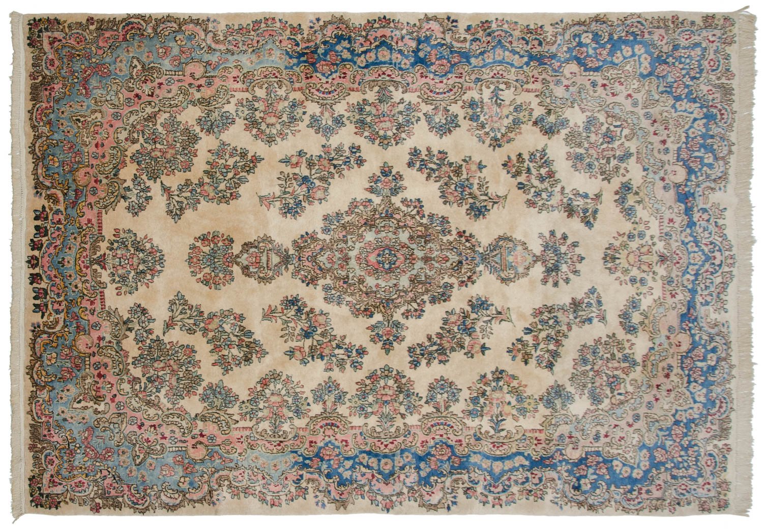 6x9 Vintage Fine Kerman Carpet by Old New House® - product image 6 for Resin Society