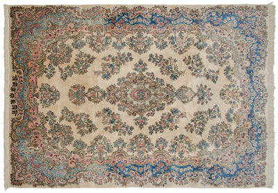 6x9 Vintage Fine Kerman Carpet by Old New House® - product image 6 for Resin Society