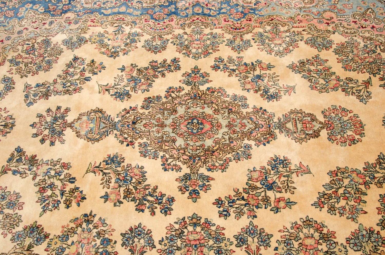 6x9 Vintage Fine Kerman Carpet by Old New House® - product image 11 for Resin Society