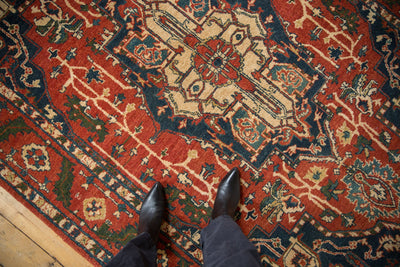 6x9.5 Vintage Indian Heriz Design Carpet by Old New House® - product image 2 for Resin Society