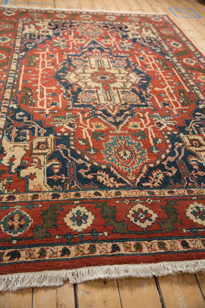 6x9.5 Vintage Indian Heriz Design Carpet by Old New House® - product image 8 for Resin Society