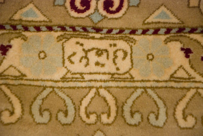 9x12 Vintage Distressed Bulgarian Caucasian Design Carpet by Old New House® - product image 13 for Resin Society