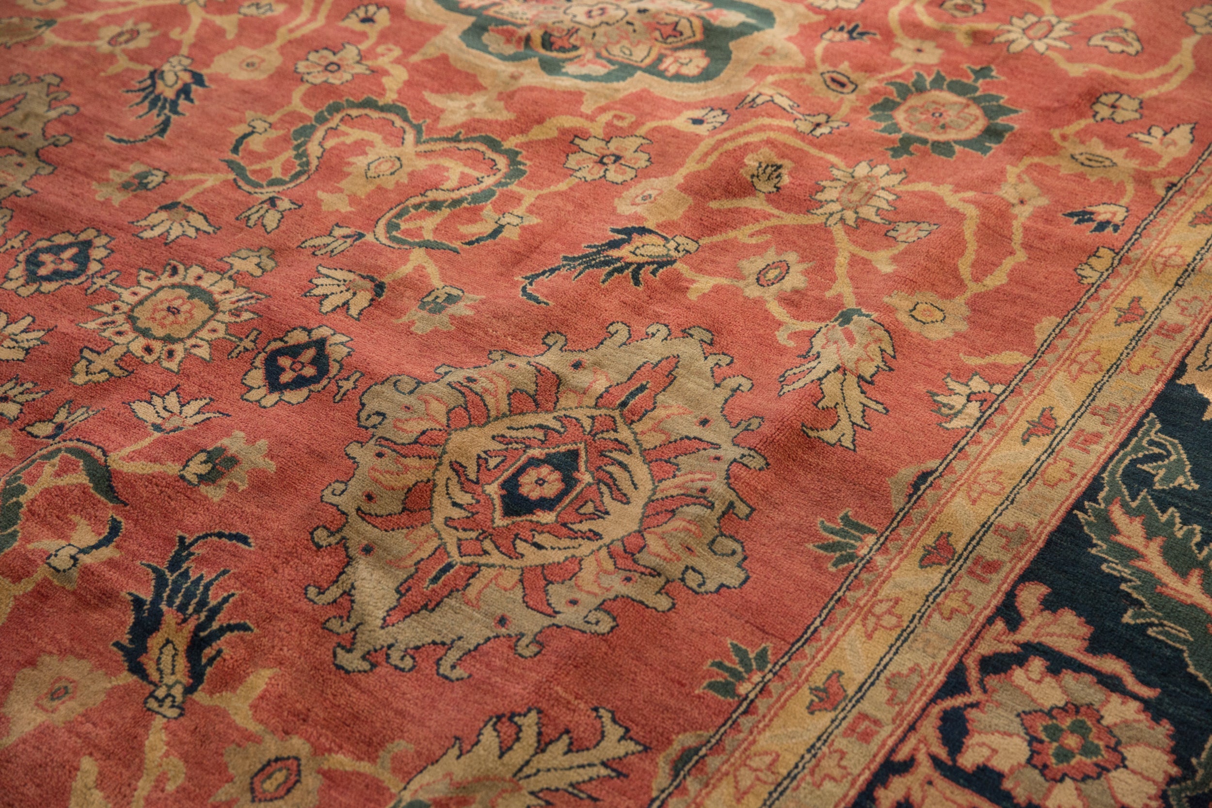 9x11.5 Vintage Agra Carpet by Old New House® - product image 4 for Resin Society
