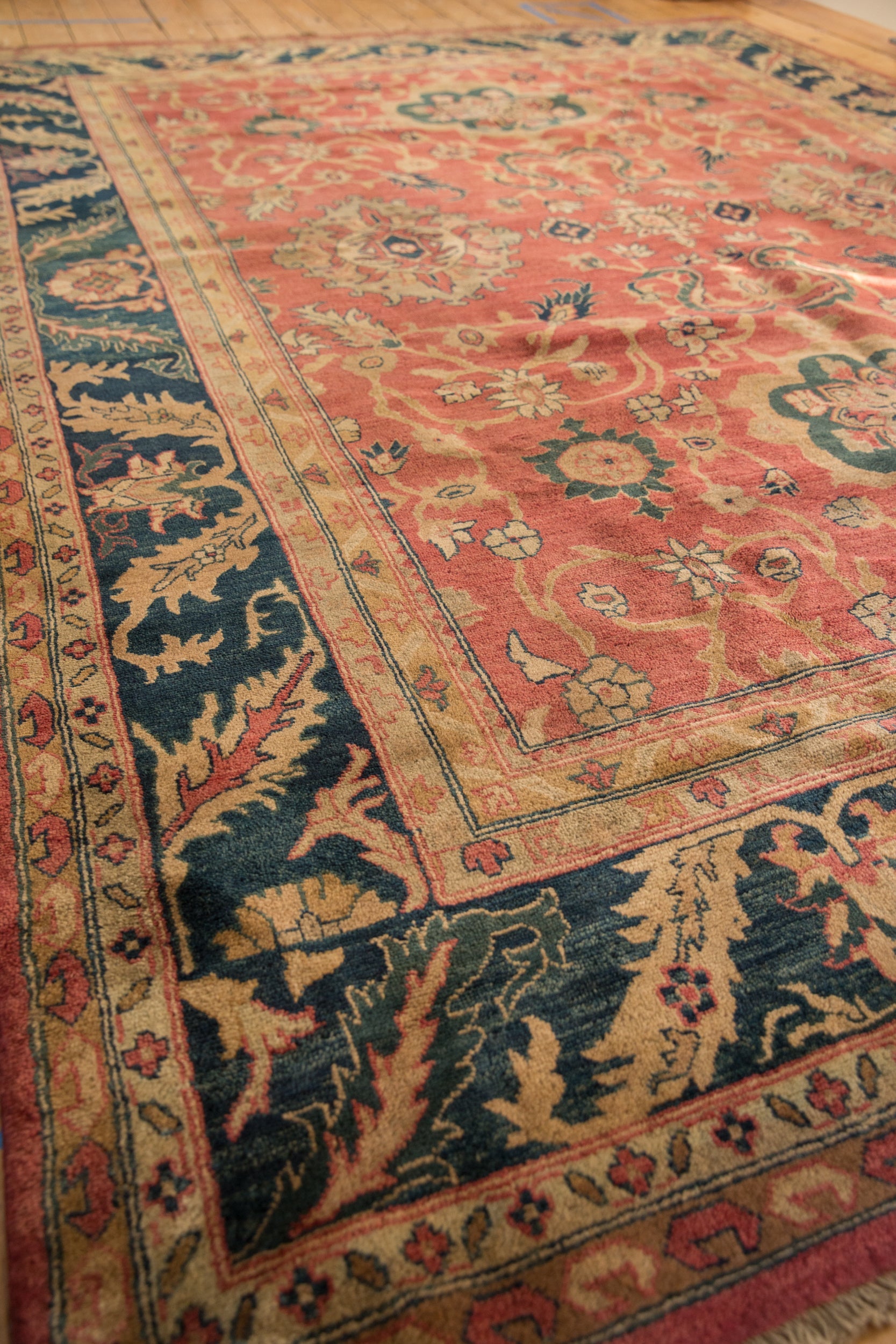 9x11.5 Vintage Agra Carpet by Old New House® - product image 5 for Resin Society