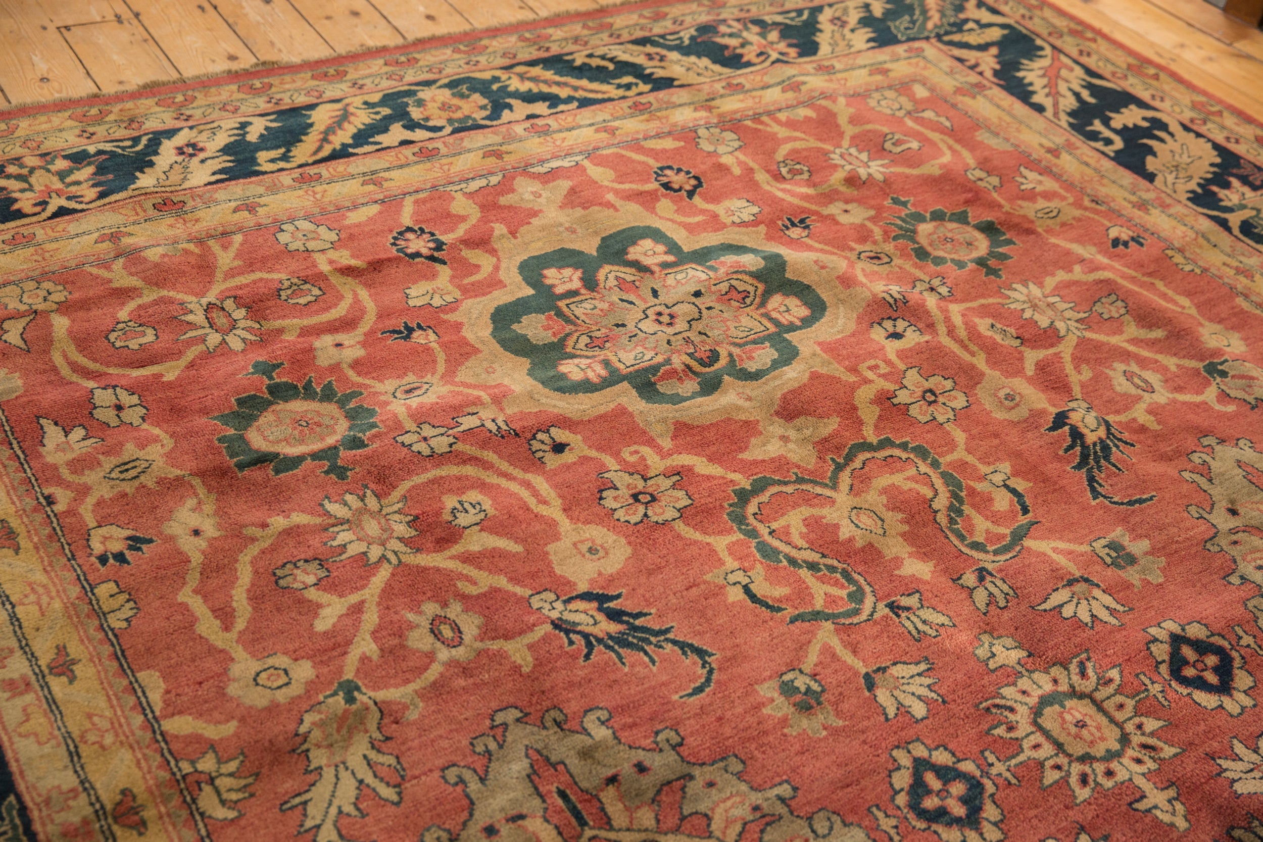 9x11.5 Vintage Agra Carpet by Old New House® - product image 6 for Resin Society