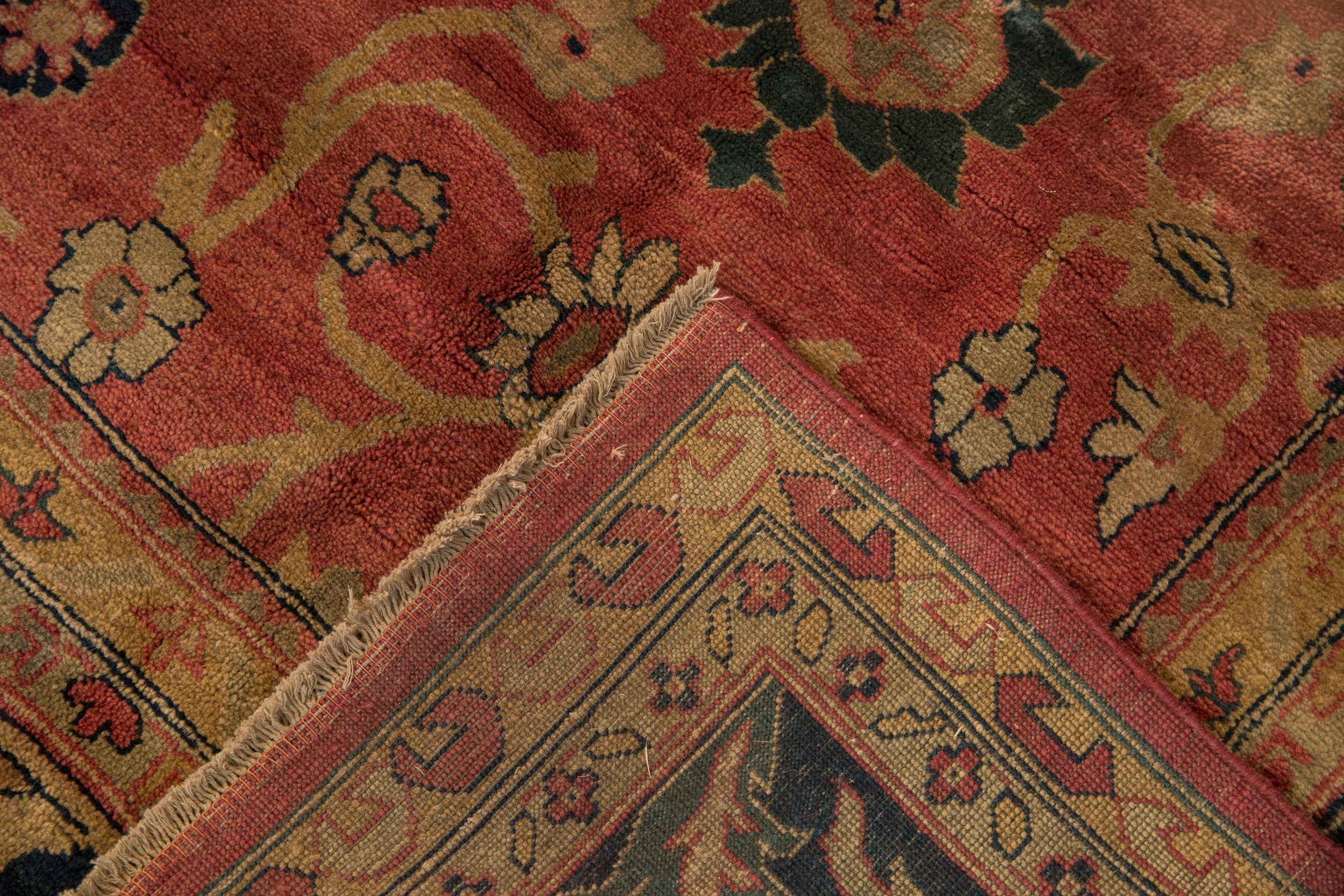 9x11.5 Vintage Agra Carpet by Old New House® - product image 11 for Resin Society