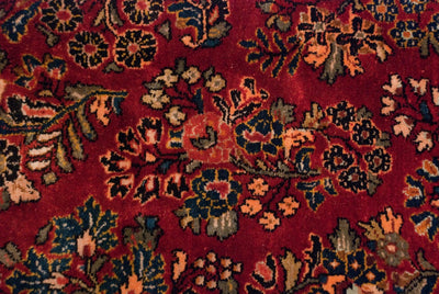 10.5x18.5 Vintage American Sarouk Carpet by Old New House® - product image 12 for Resin Society